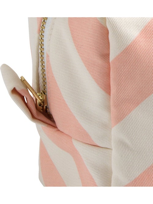 Trousse de toilette en coton imprimé rayures - SAUTHON - Kiabi