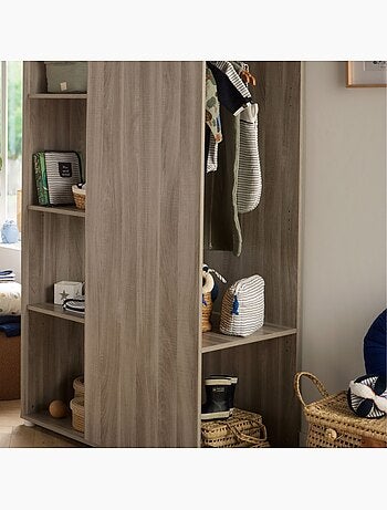 Trousse de toilette en double gaze de coton et carrés éponge - SAUTHON