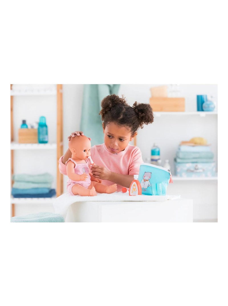 Trousse de toilette et accessoires pour poupon 36 et 42 cm N/A - Kiabi