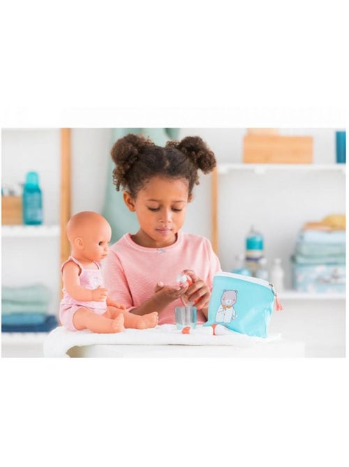Trousse de toilette et accessoires pour poupon 36 et 42 cm - Kiabi