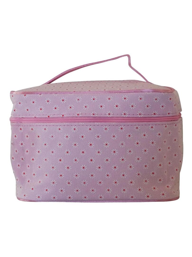 Trousse de toilette fleurie Rose - Kiabi