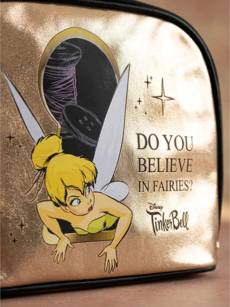 Trousse de toilette format voyage fée clochette disney Doré - Kiabi