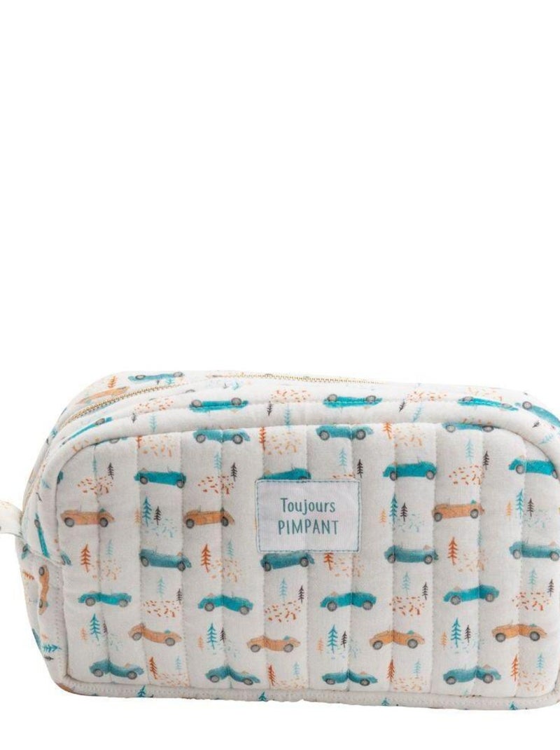 Trousse de toilette Gaspard petit renard (22 x 12 cm) Bleu - Kiabi