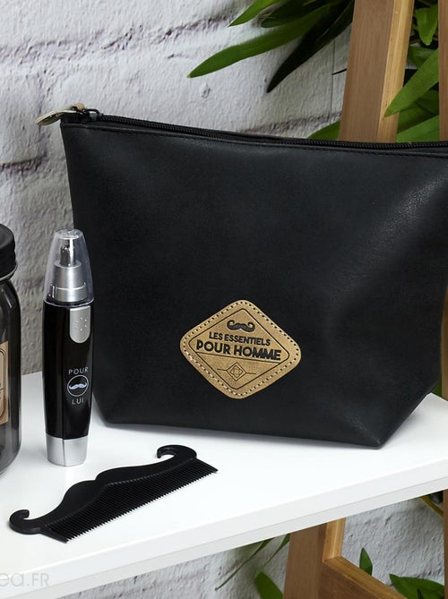 Trousse de toilette GENTLEMAN Moustache - Kiabi