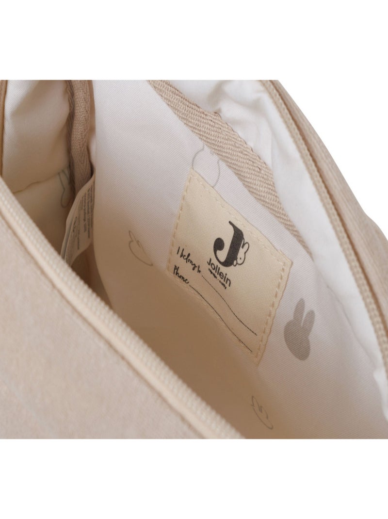 Trousse de toilette Jollein Beige - Kiabi