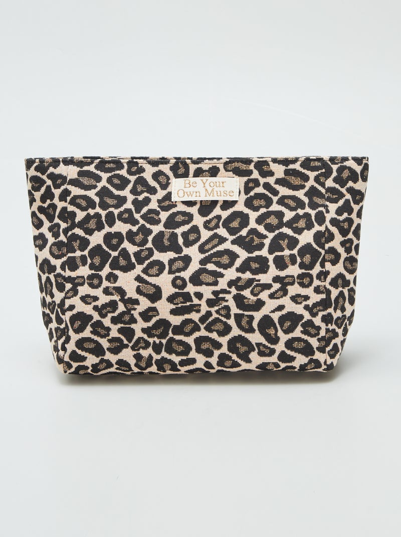 Trousse de toilette 'léopard' léopard - Kiabi