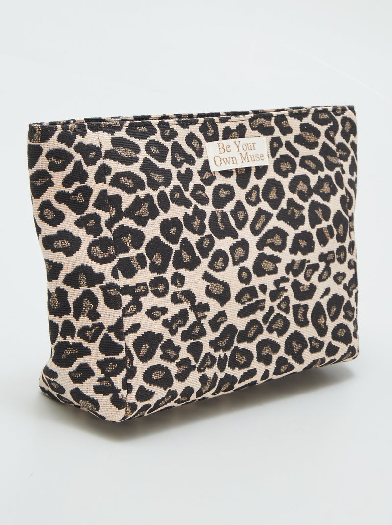 Trousse de toilette 'léopard' léopard - Kiabi