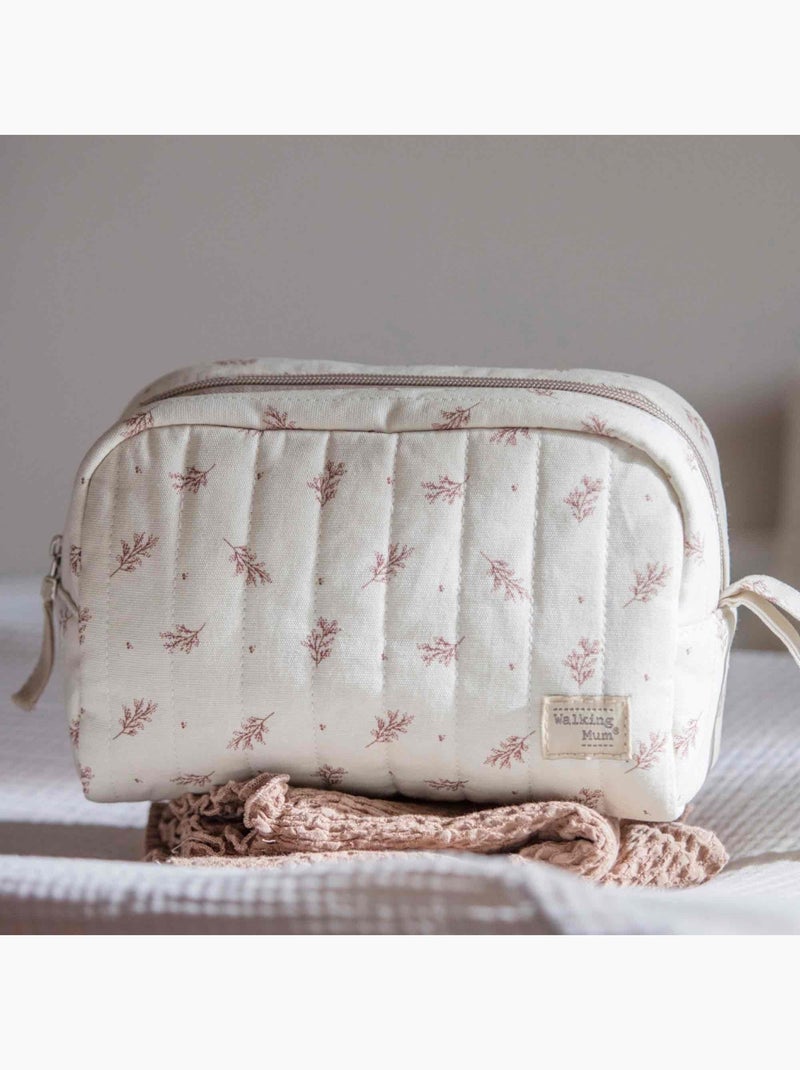 Trousse de toilette Mimosa Walking Mum Rose - Kiabi