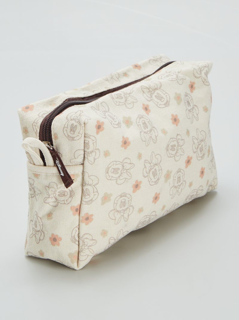 Trousse de toilette 'Minnie' 'Disney' Beige - Kiabi
