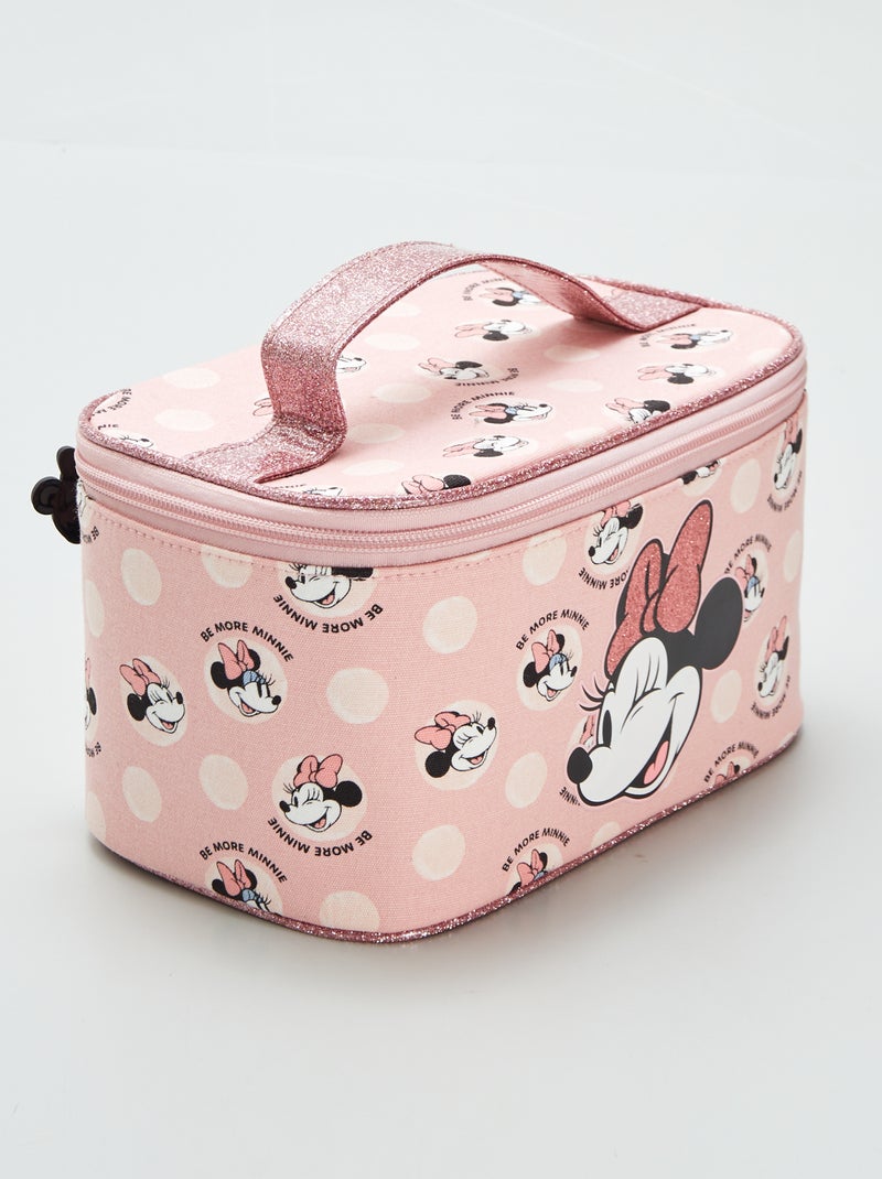 Trousse de toilette 'Minnie' Rose - Kiabi