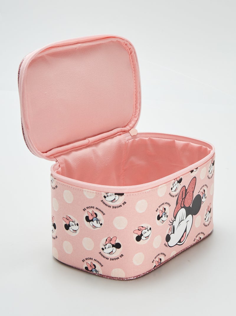 Trousse de toilette 'Minnie' Rose - Kiabi