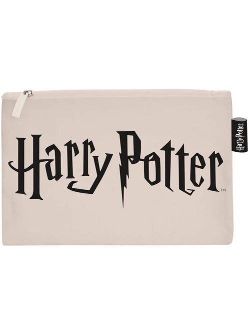 Trousse de toilette plate zippée 22,5 x 16 cm. Harry Potter - Kiabi Trousse de toilette plate zippée 22,5 x 16 cm. Harry Potter - Kiabi