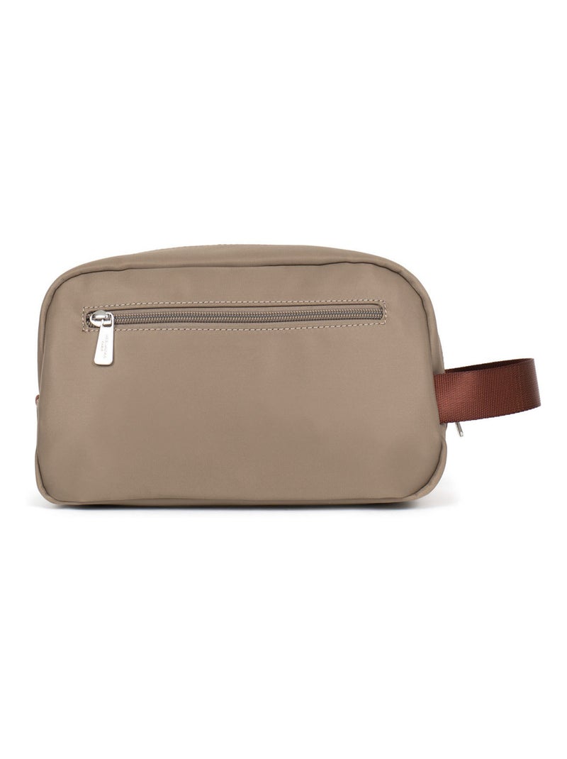Trousse de toilette pop hexagona Taupe - Kiabi