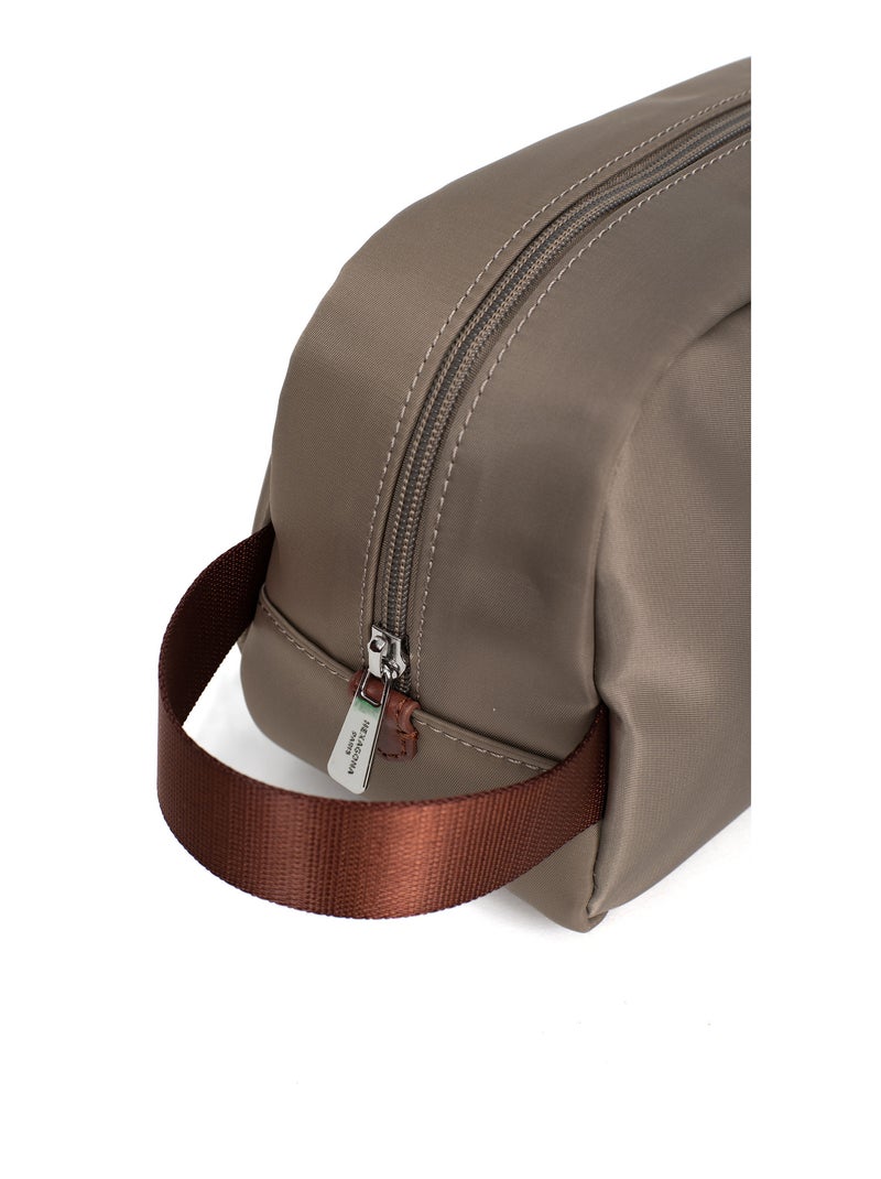 Trousse de toilette pop hexagona Taupe - Kiabi
