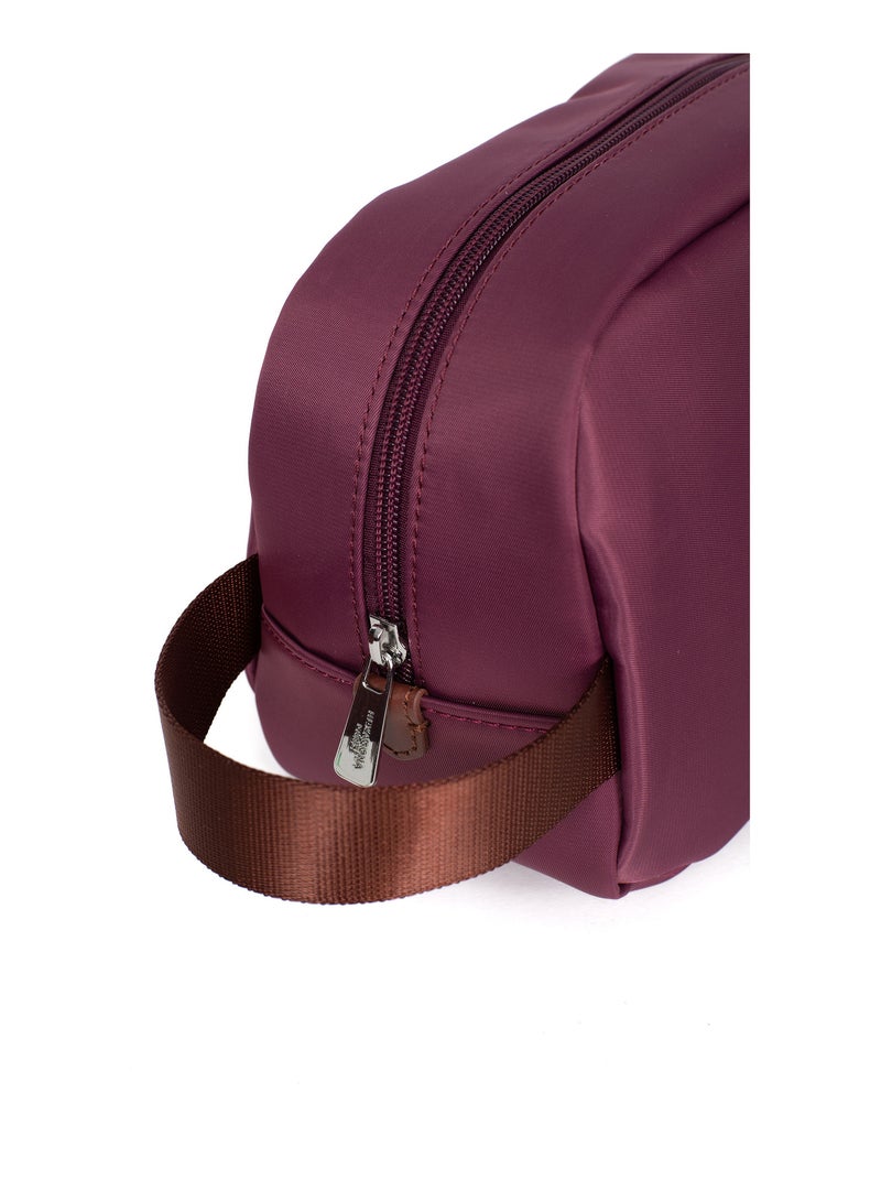 Trousse de toilette pop hexagona Violet prune - Kiabi