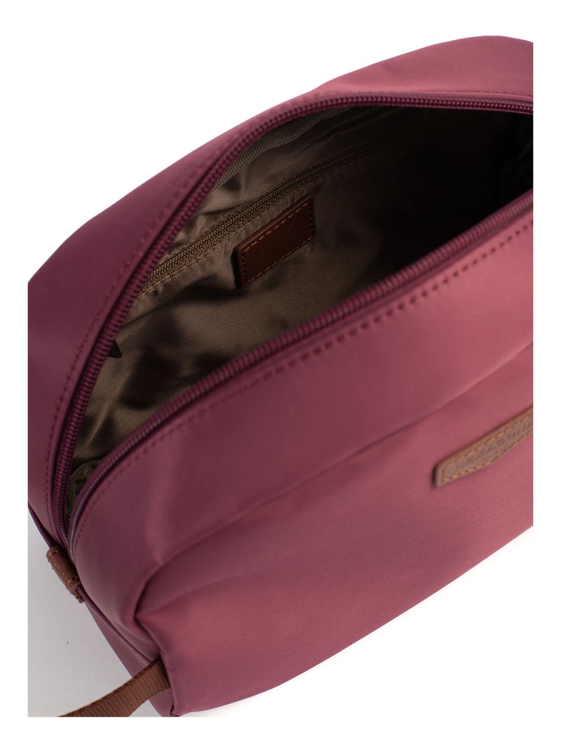 Trousse de toilette pop hexagona Violet prune - Kiabi
