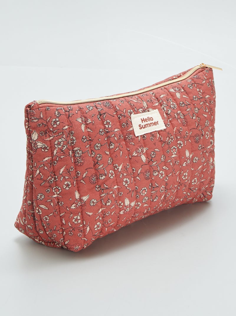 Trousse de toilette Rouge - Kiabi