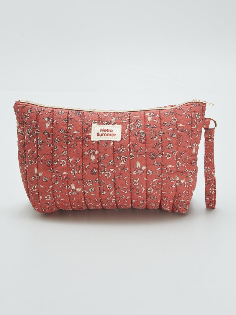 Trousse de toilette Rouge - Kiabi