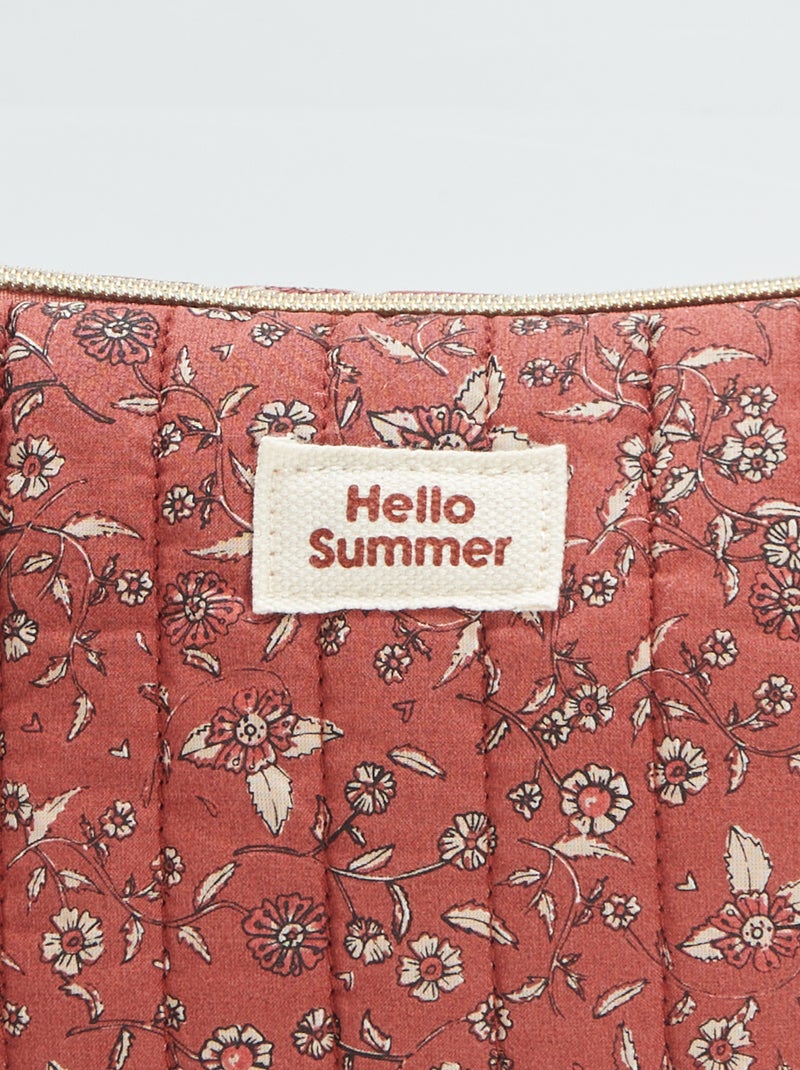 Trousse de toilette Rouge - Kiabi