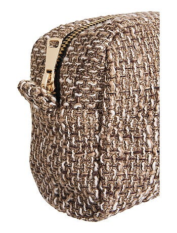 Trousse de toilette Safi - Trousse de toilette, lot de 2, marron