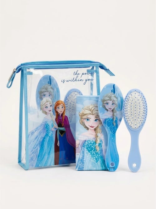 Trousse de toilette transparente avec peigne et serviette disney - Kiabi