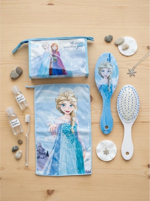 Trousse de toilette transparente avec peigne et serviette disney - Kiabi