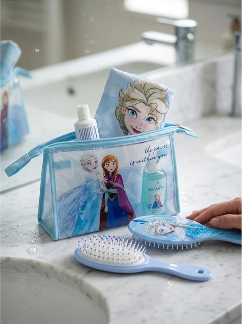 Trousse de toilette transparente avec peigne et serviette disney - Kiabi