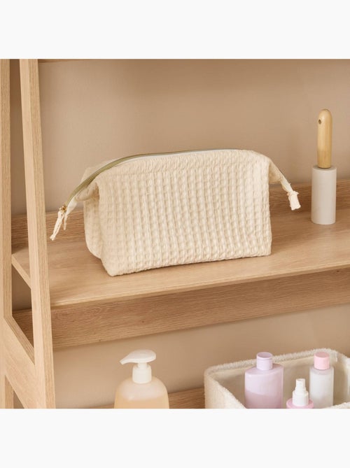 Trousse de toilette WAFFLE - Kiabi Trousse de toilette WAFFLE - Kiabi