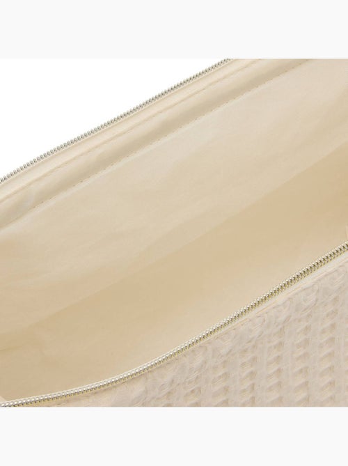Trousse de toilette waffle - Kiabi Trousse de toilette waffle - Kiabi