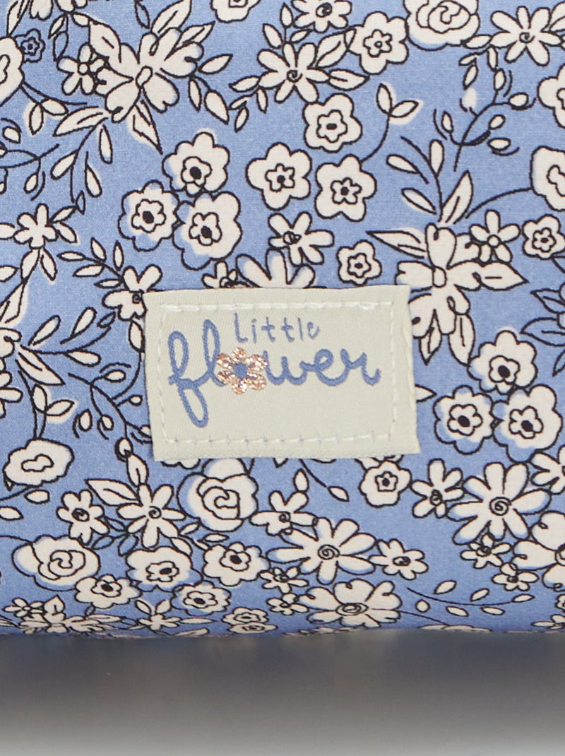 Trousse de toilettes imprimé liberty Bleu - Kiabi