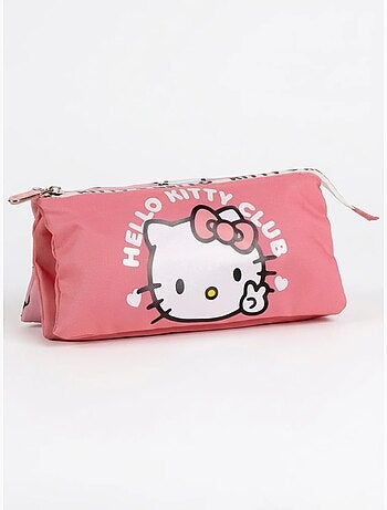 Trousse de transport 3 compartiments hello kitty sanrio