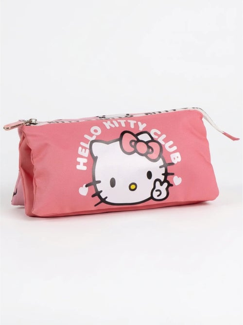 Trousse de transport 3 compartiments hello kitty sanrio - Kiabi