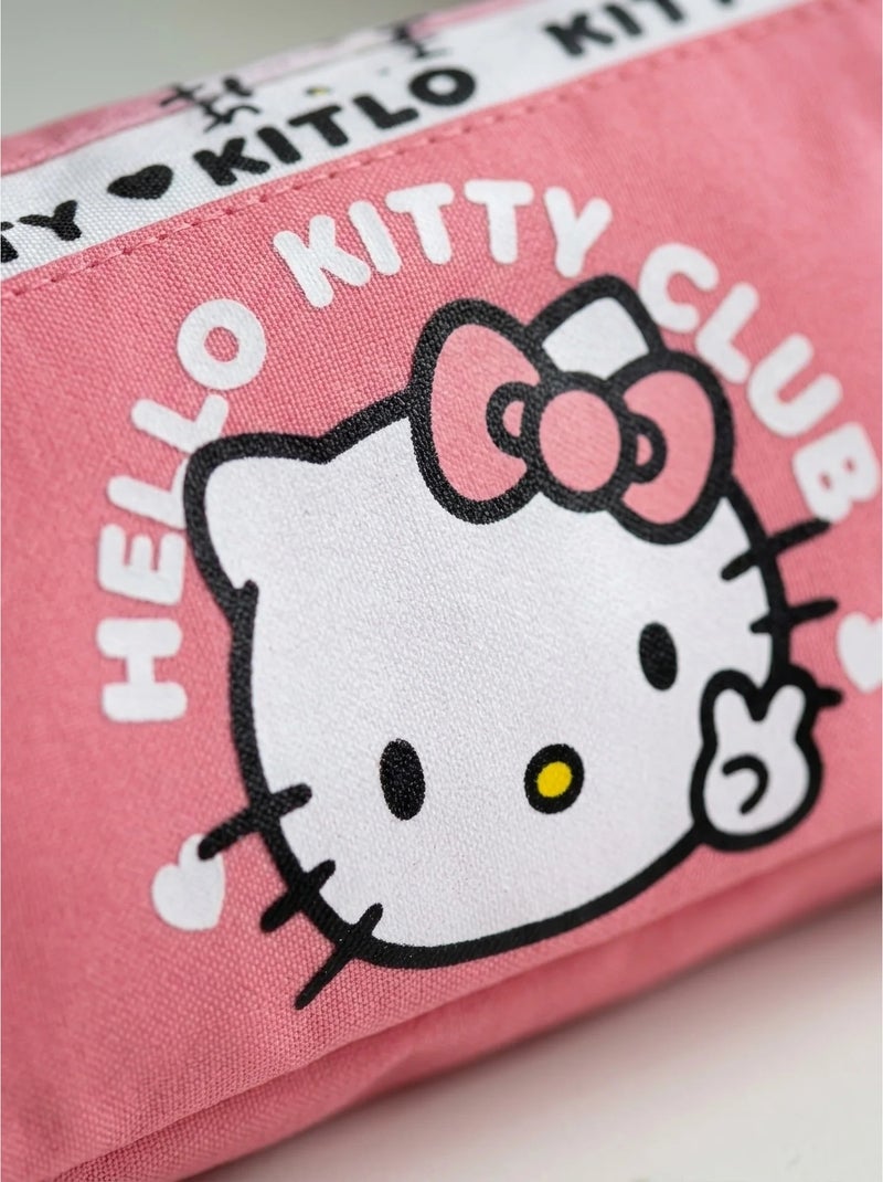 Trousse de transport 3 compartiments hello kitty sanrio Rose - Kiabi