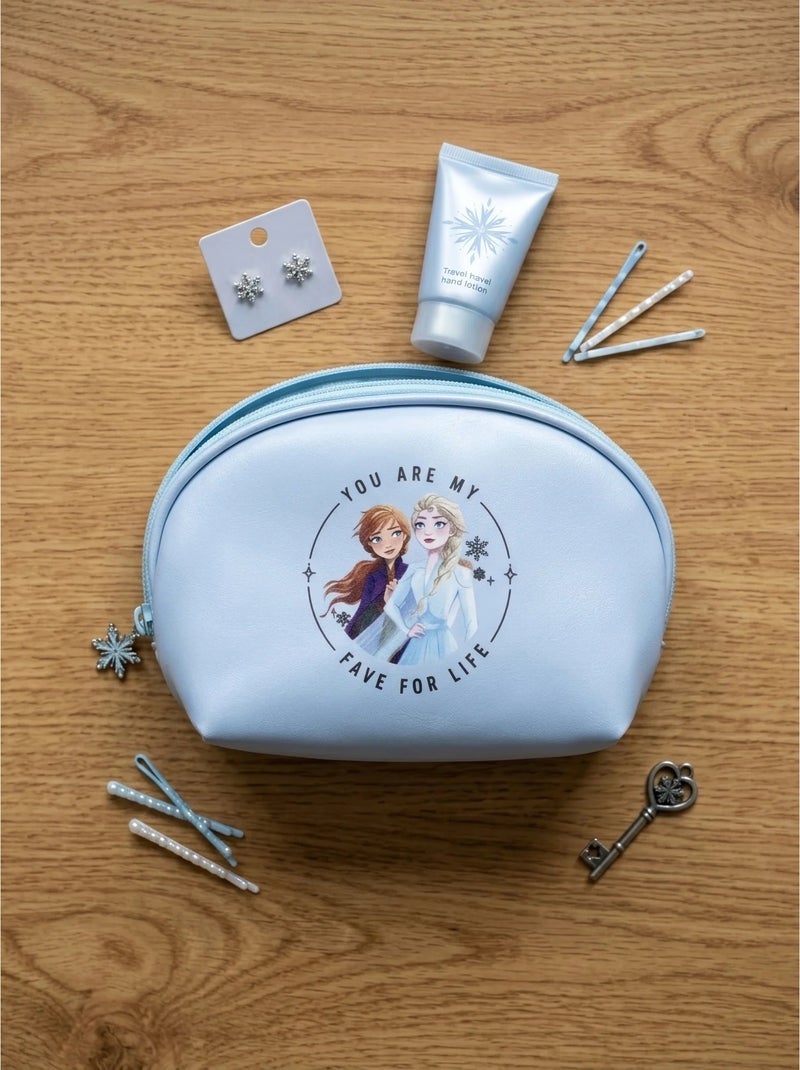 Trousse de voyage rigide frozen disney Bleu - Kiabi