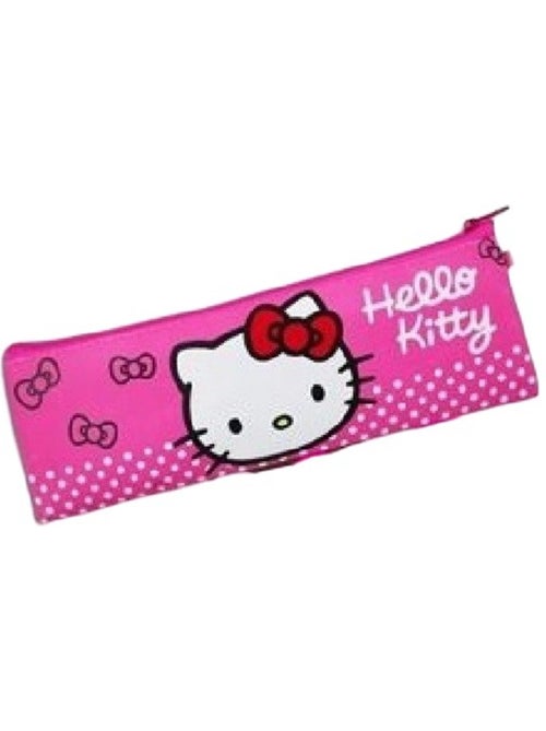 Trousse d'école plate hello kitty - Kiabi Trousse d'école plate hello kitty - Kiabi