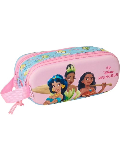 Trousse Disney Princess effet 3D panneau avant rembourré - Kiabi