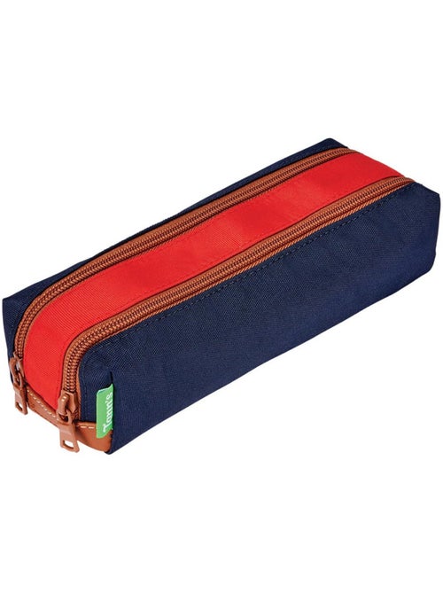 Trousse – double 21,5 cm - collection les intemporels – tann's - Kiabi