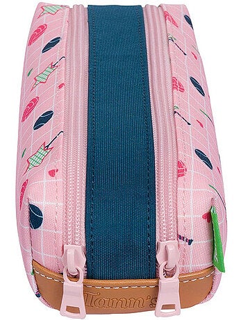 Trousse – Double 21,5 CM - Collection Scolaire 2027 – Tann's