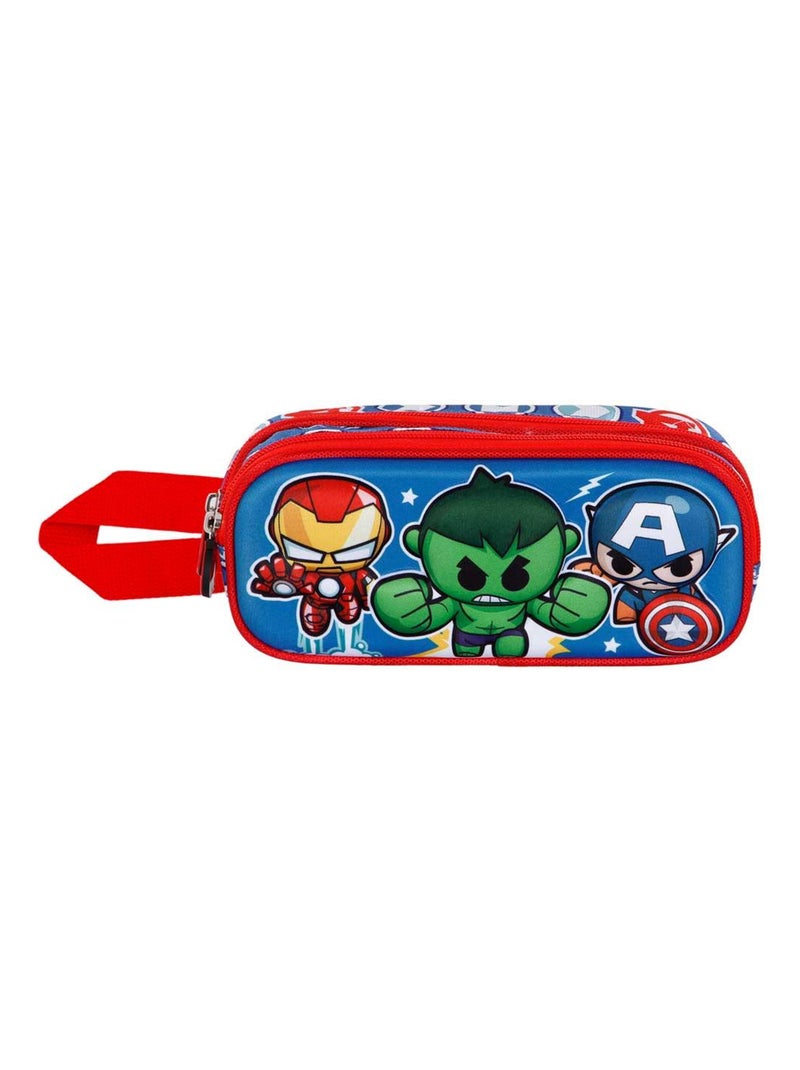 Trousse Double 3D - Avengers Mini Heroes - Multicolore - Taille Unique Multicolore - Kiabi