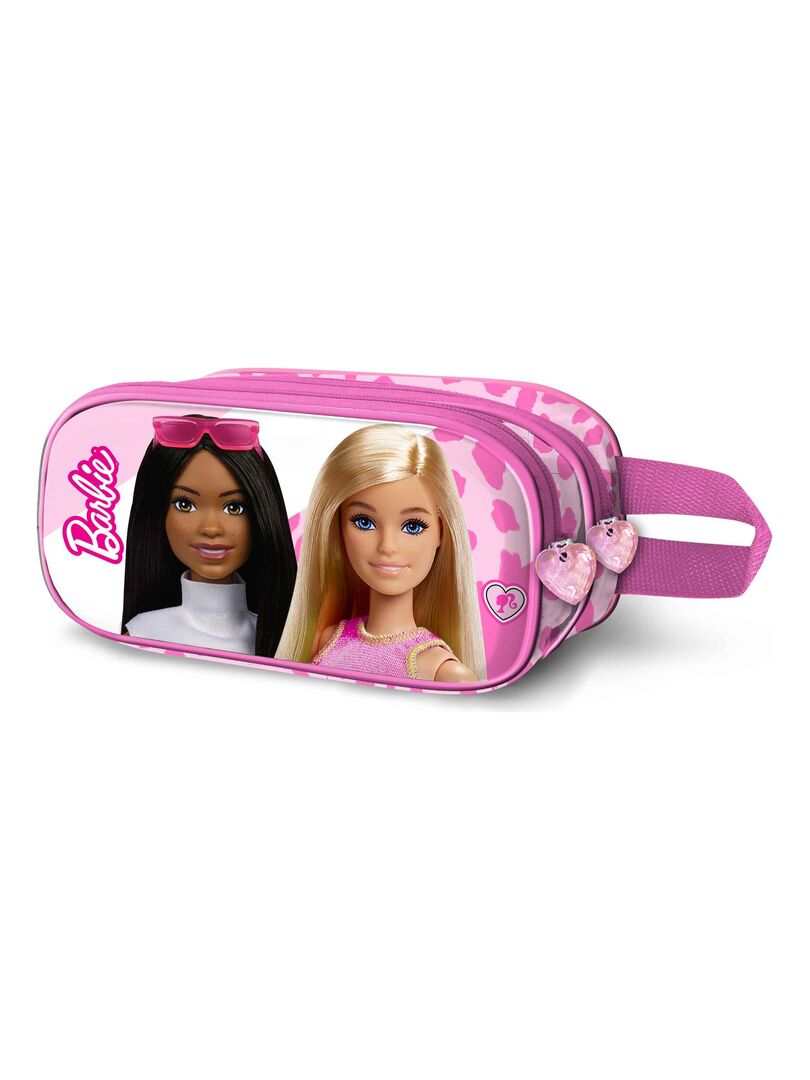 Trousse Double 3D - Barbie Fashionista Rose - Kiabi