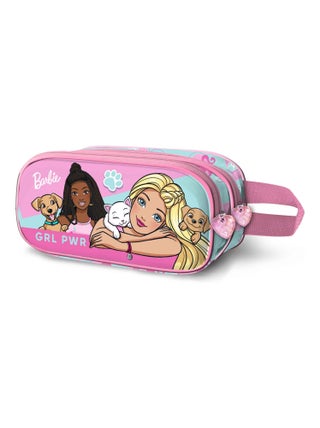 Trousse Double 3D - Barbie Pets