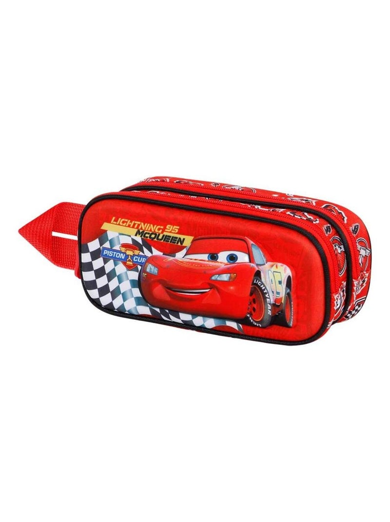 Trousse Double 3D - Cars 3 Piston Rouge - Kiabi
