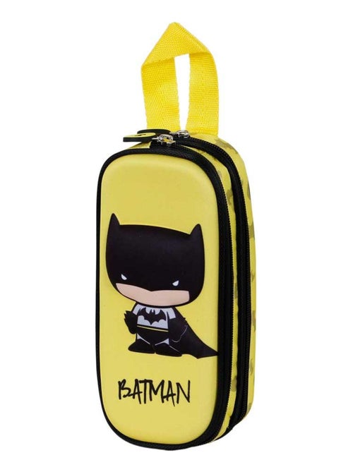 Trousse Double 3D - DC Comics Batman Bobblehead - Jaune - Taille Unique - Kiabi