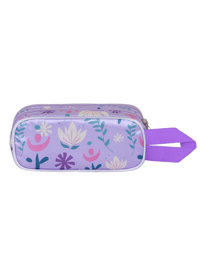 Trousse Double 3D - Disney La Reine des Neiges 2 (Frozen) Beauty - Lilas - Taille Unique Mauve lilas - Kiabi