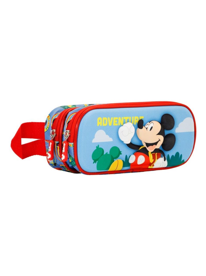 Trousse Double 3D - Disney Mickey Mouse Adventure - Multicolore - Taille Unique Multicolore - Kiabi