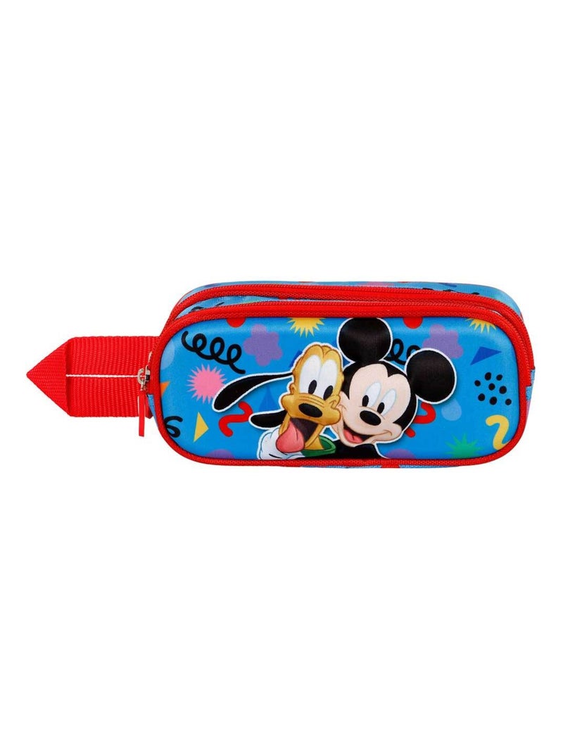 Trousse Double 3D - Disney Mickey Mouse Mates - Bleu - Taille Unique Bleu - Kiabi