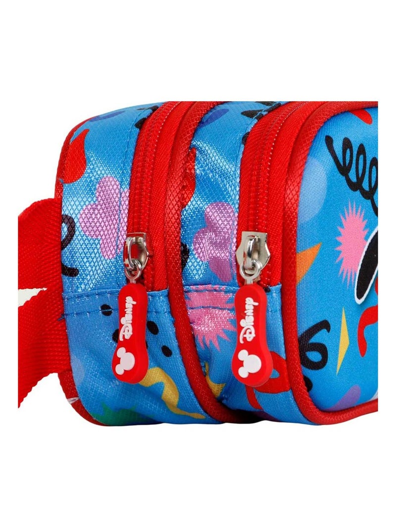 Trousse Double 3D - Disney Mickey Mouse Mates - Bleu - Taille Unique Bleu - Kiabi