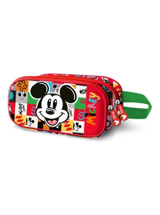 Trousse Double 3D - Disney Mickey Mouse Mood - Multicolore - Taille Unique