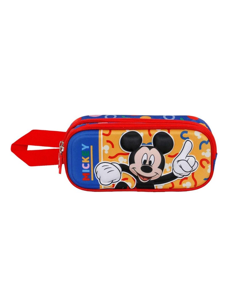 Trousse Double 3D - Disney Mickey Mouse Oh Boy - Rouge - Taille Unique Rouge - Kiabi