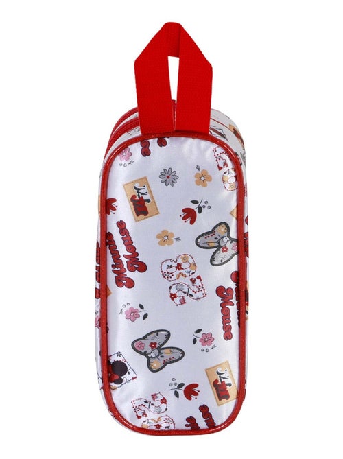 Trousse Double 3D - Disney Minnie Mouse Flowered - Rouge - Taille Unique - Kiabi